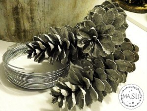 pigne e filo di ferro