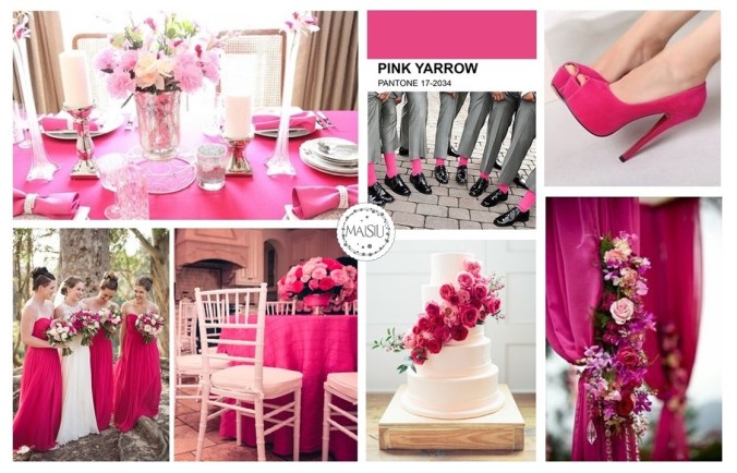 PANTONE PINK ARROW INSPIRATION BOARD
